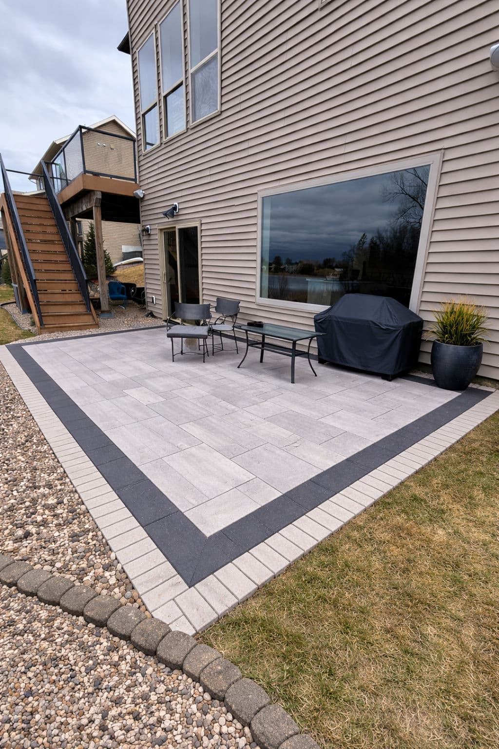 Gallery photos for Enhancing Outdoor Living with Paver Patios and Retaining Walls: Image #1