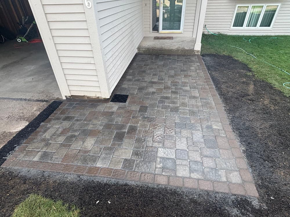 Gallery photos for Beautiful Willow Creek Paver Walkway in Lakeville MN: Image #2