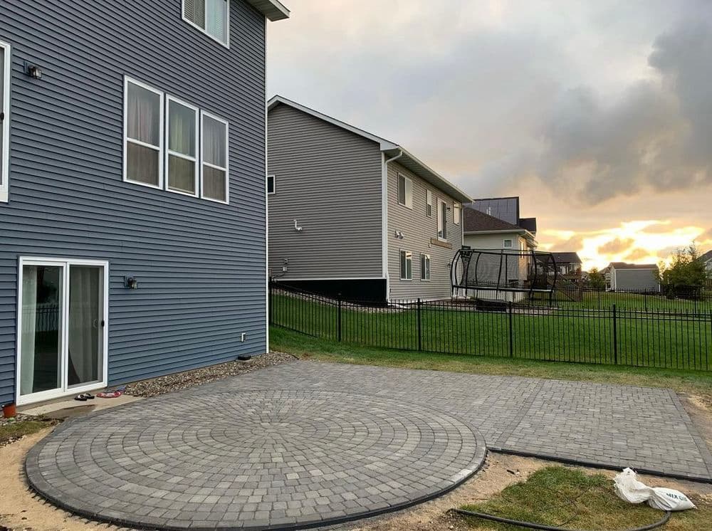 Gallery photos for  Borgert Paver Patio Installation in Rosemount: Image #2