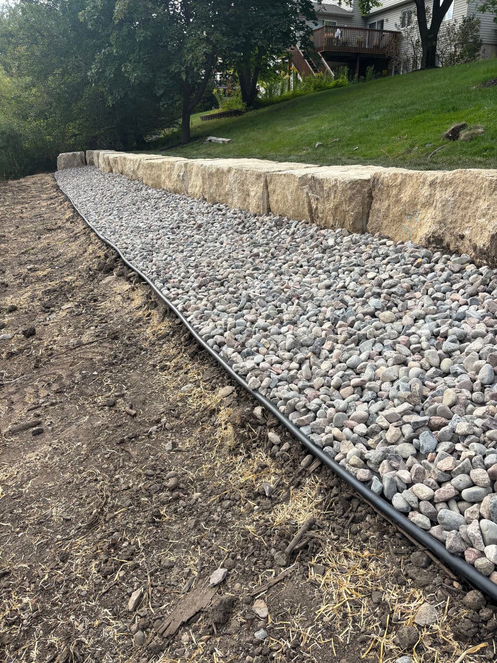Gallery photos for Natural Stone Step System Installation in Rosemount: Image #4