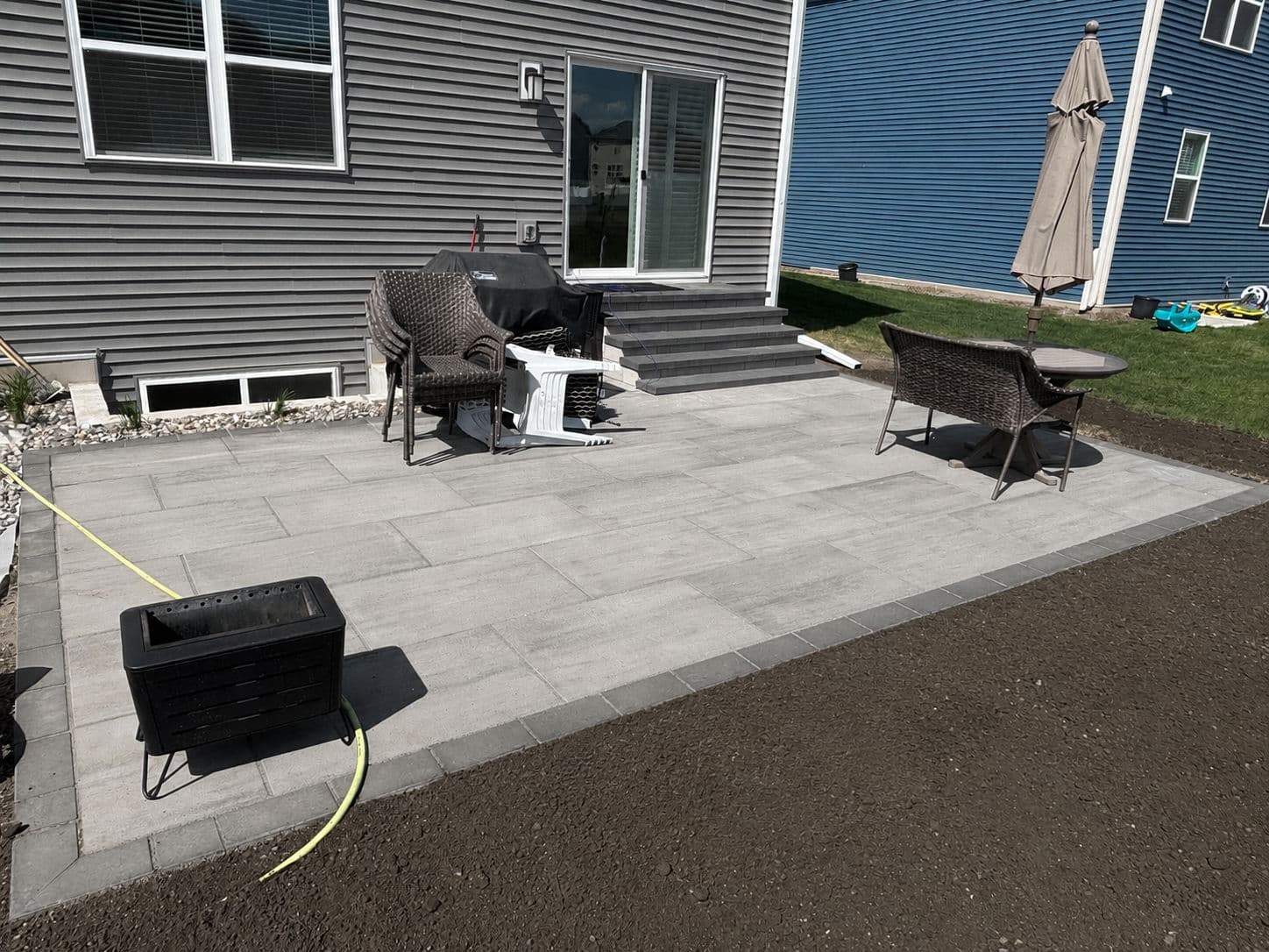 Gallery photos for Backyard Paver Patio Build in Rosemount MN: Image #2
