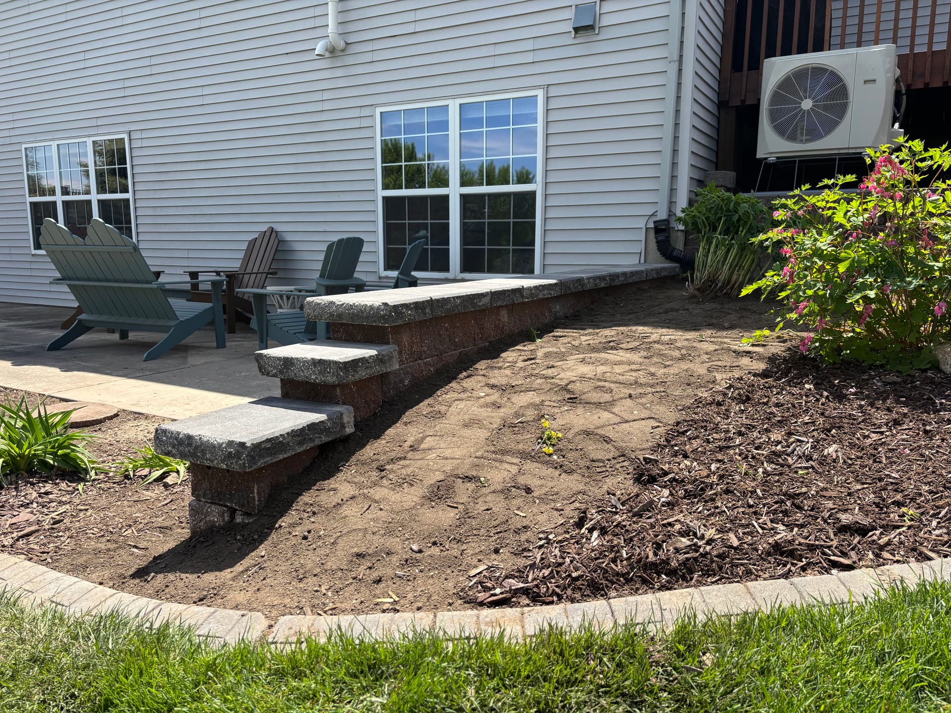 Gallery photos for Failing Retaining Walls Rebuilt Right With Versa-Lok and Proper Drainage: Image #8