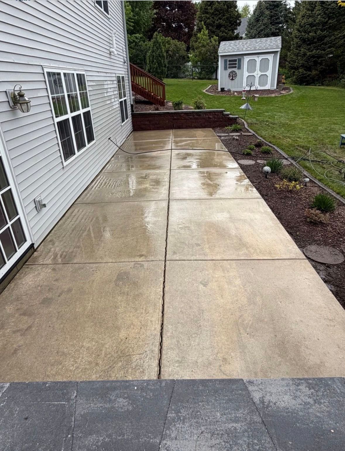 Gallery photos for Failing Retaining Walls Rebuilt Right With Versa-Lok and Proper Drainage: Image #5