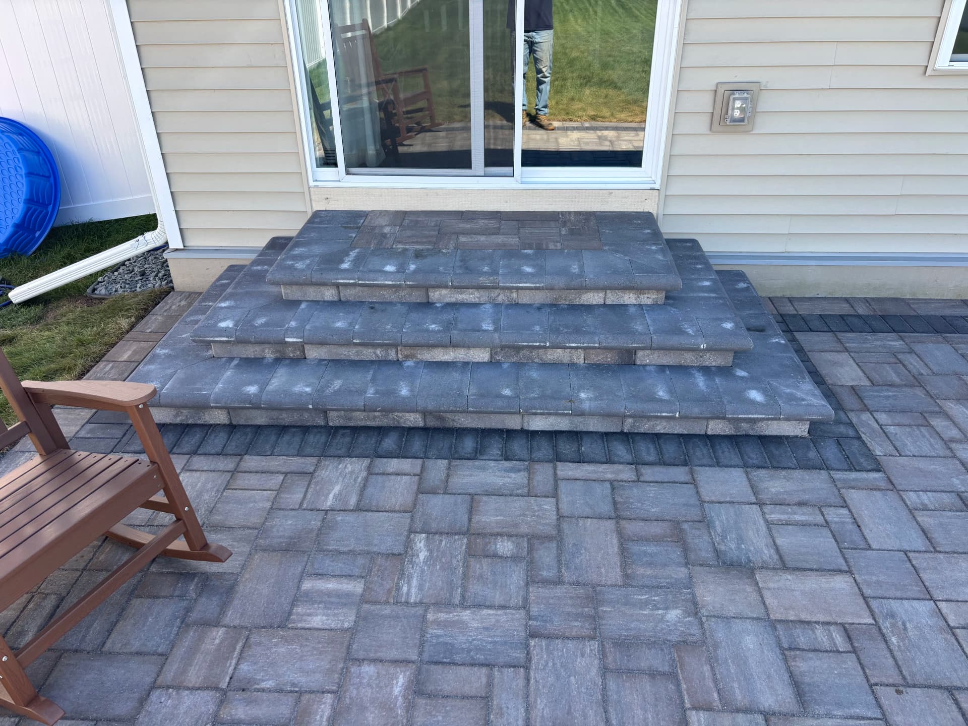 Gallery photos for Fresh Paver Patio Install in Rosemount MN: Image #4